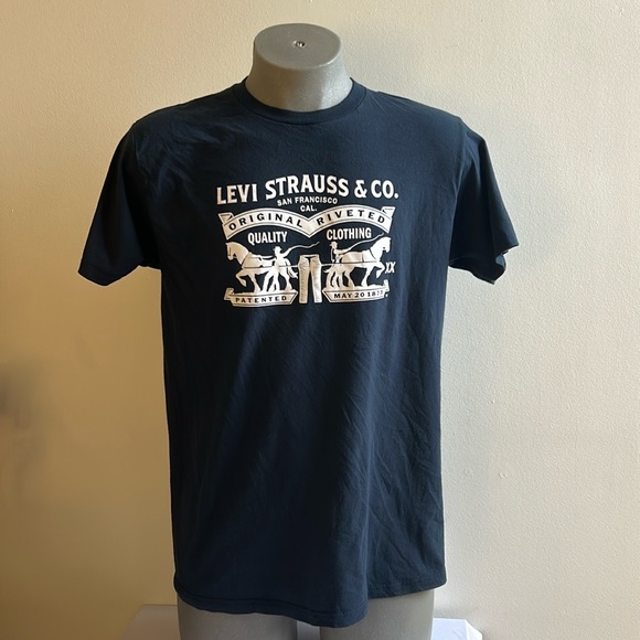 Levi’s T Shirt Black Large - Picture 5 of 6